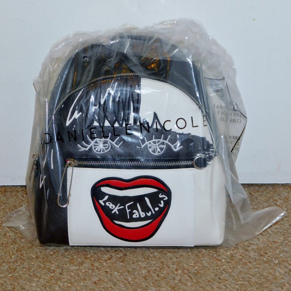 Danielle Nicole Disney Cruella Look Fabulous Mini Backpack Brand New with Tags